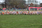 Junior girls 2019 New Balance English Schools Cross Country Champs, Temple Newsam, Leeds. Photo:  David T. Hewitson/Sports for All Pics